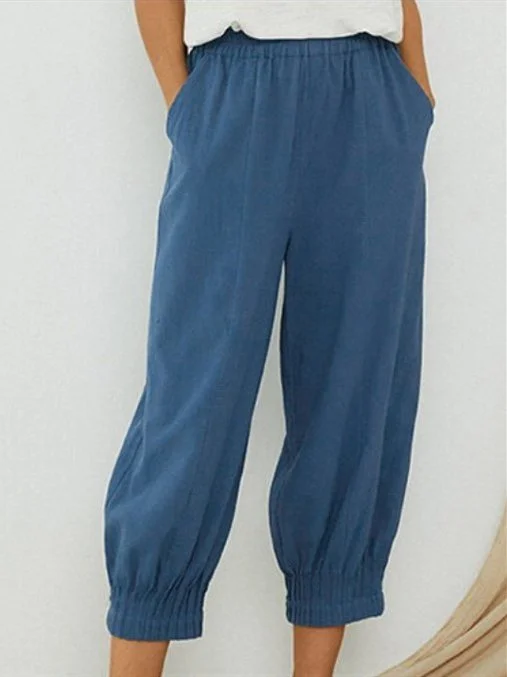 Casual Cotton Daily Pants