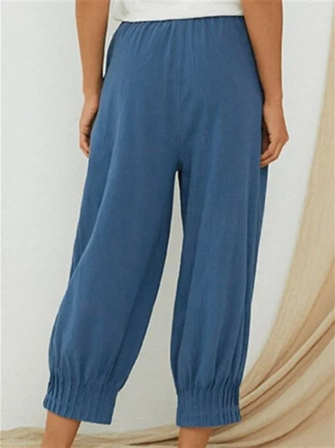 Casual Cotton Daily Pants