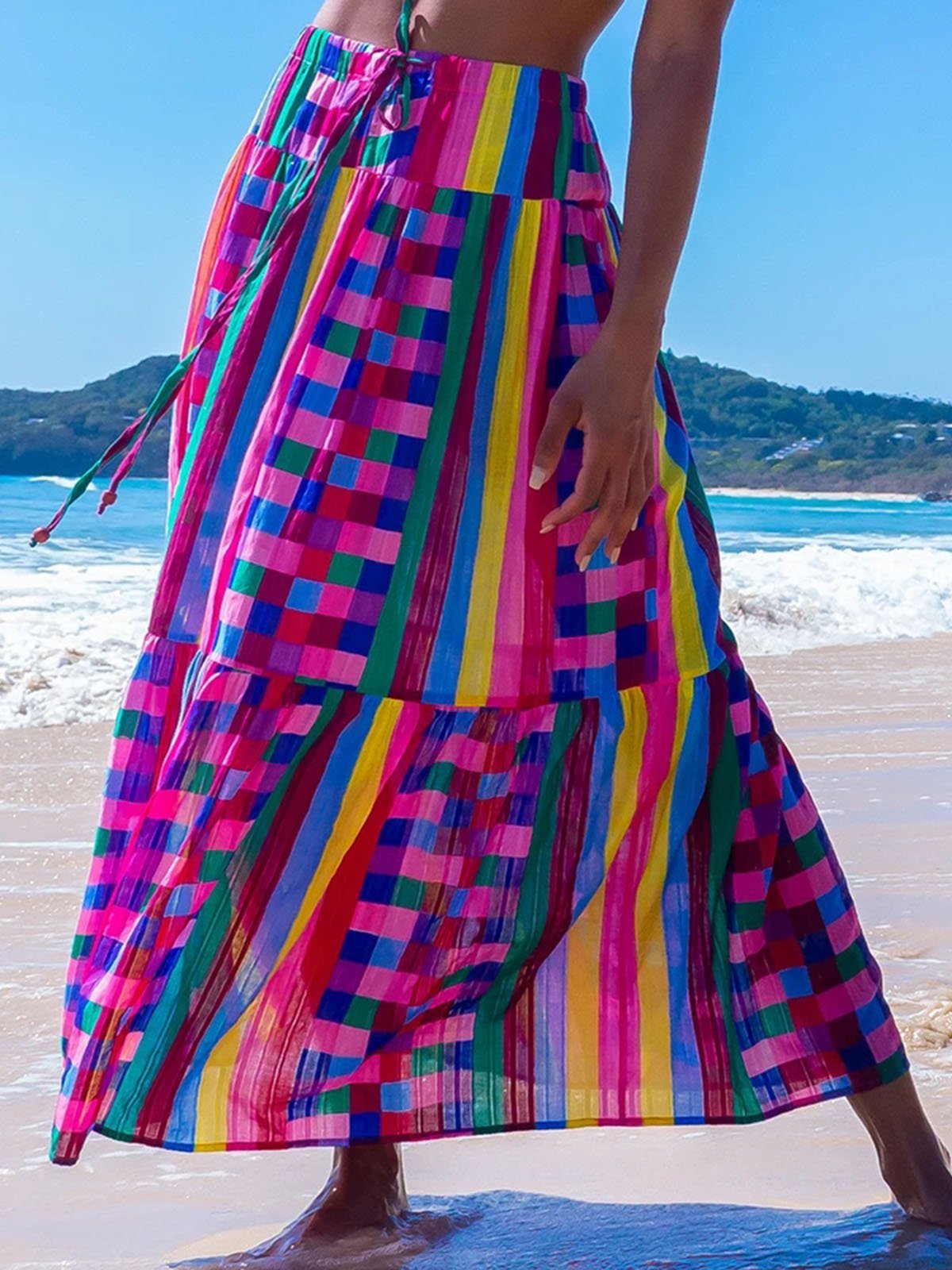 Valencia Carnivale Maxi Skirt Outlet.justfashionnow