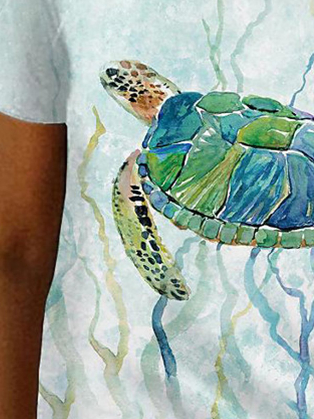 Turtles Short Sleeve Crew Neck Casual T-shirt | Outlet.justfashionnow