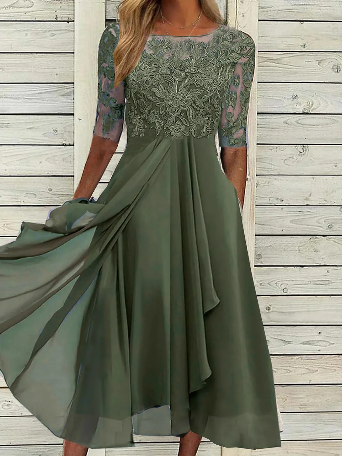 Plain Regular Fit Casual Dresses