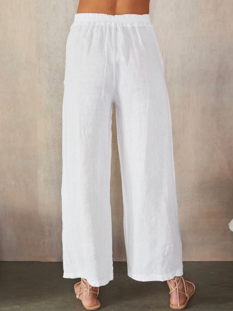 Loose Casual Plain Casual Pants