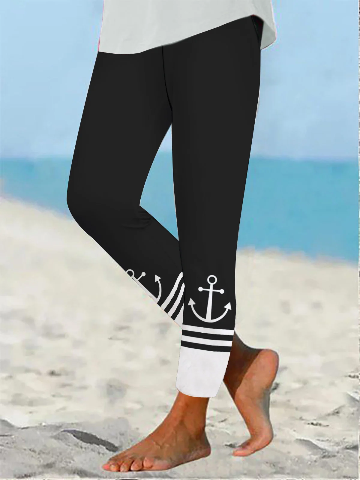 Casual Sea Tight Leggings