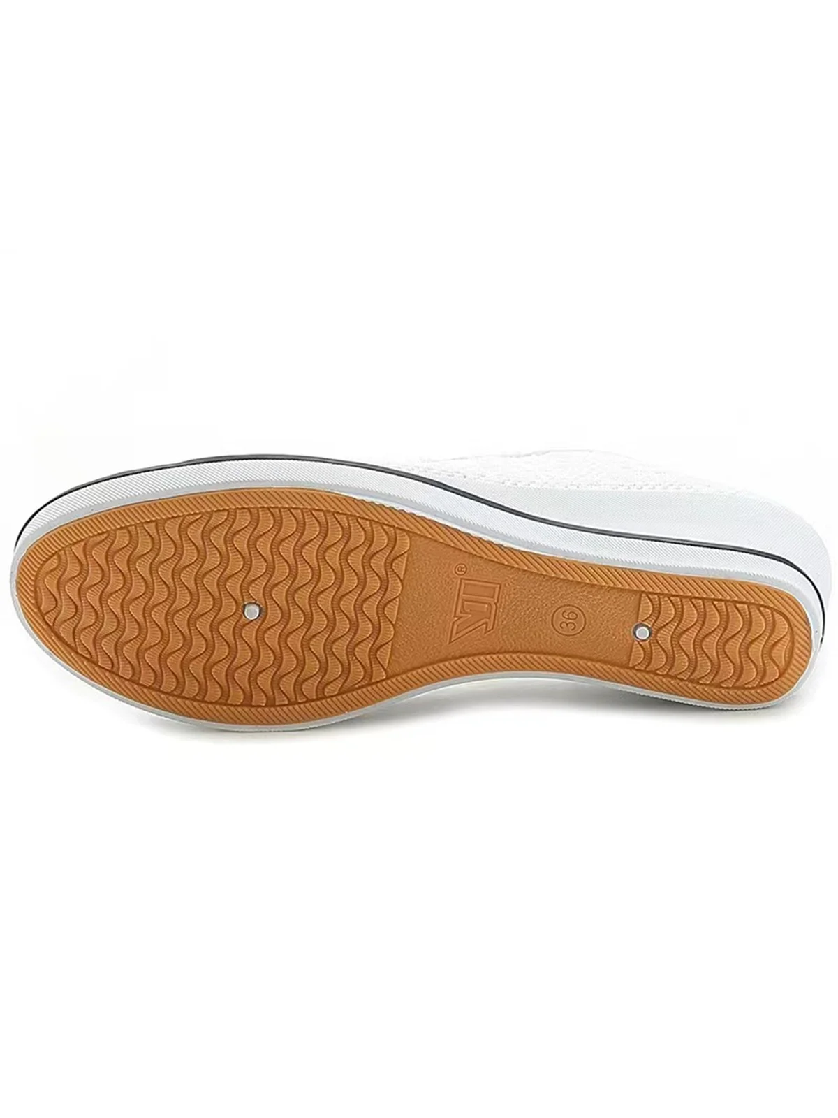 Comfortable Non-slip Hollow Lace Breathable Wedge Shoes