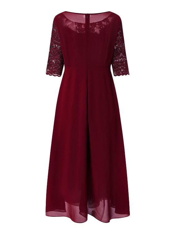 Plain Regular Fit Casual Dresses