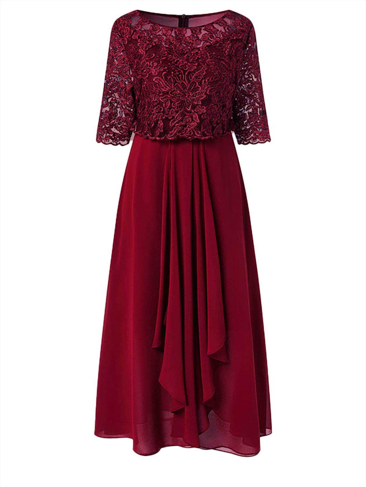 Plain Regular Fit Casual Dresses