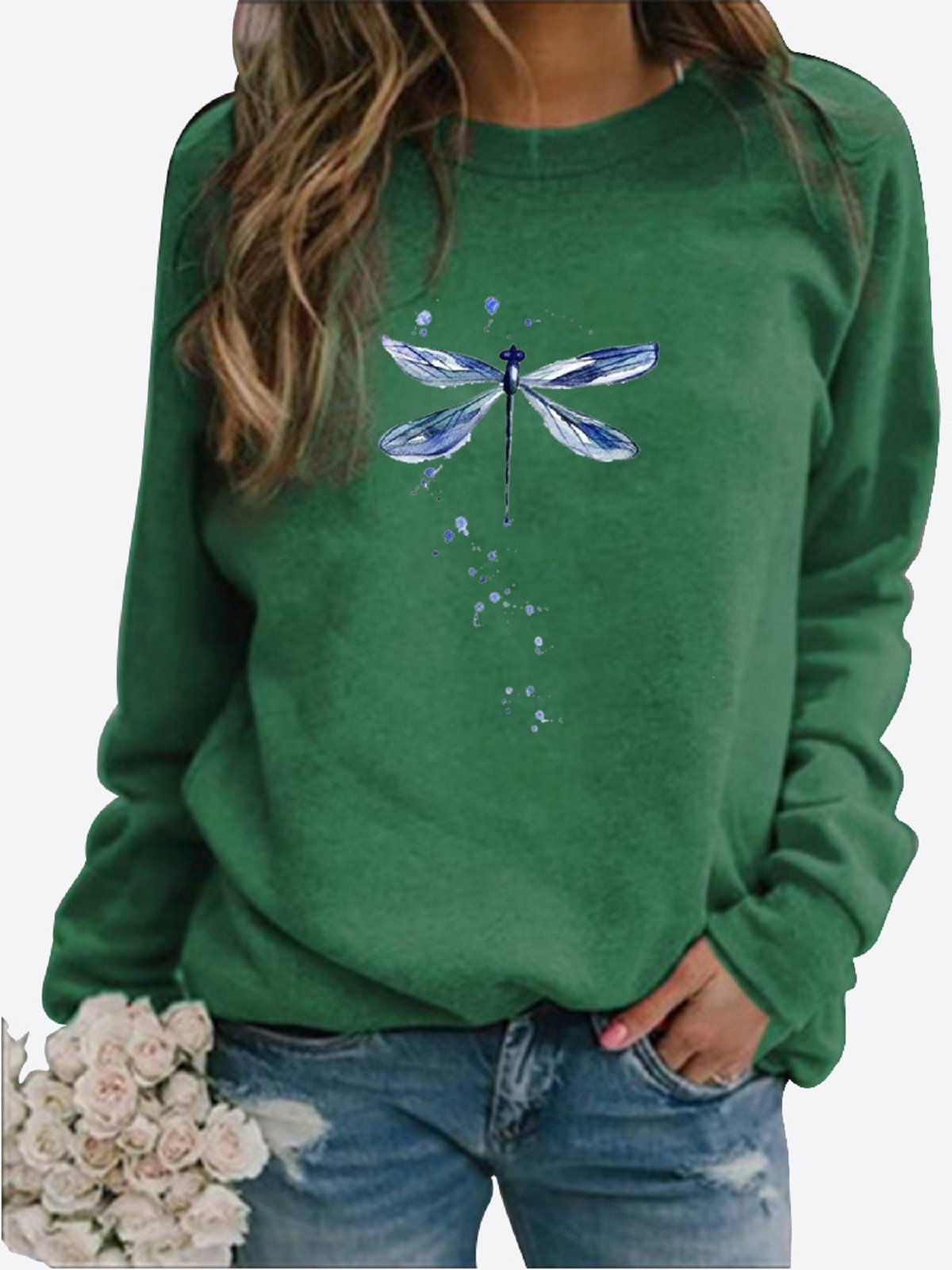 Cotton Casual Sweatshirt