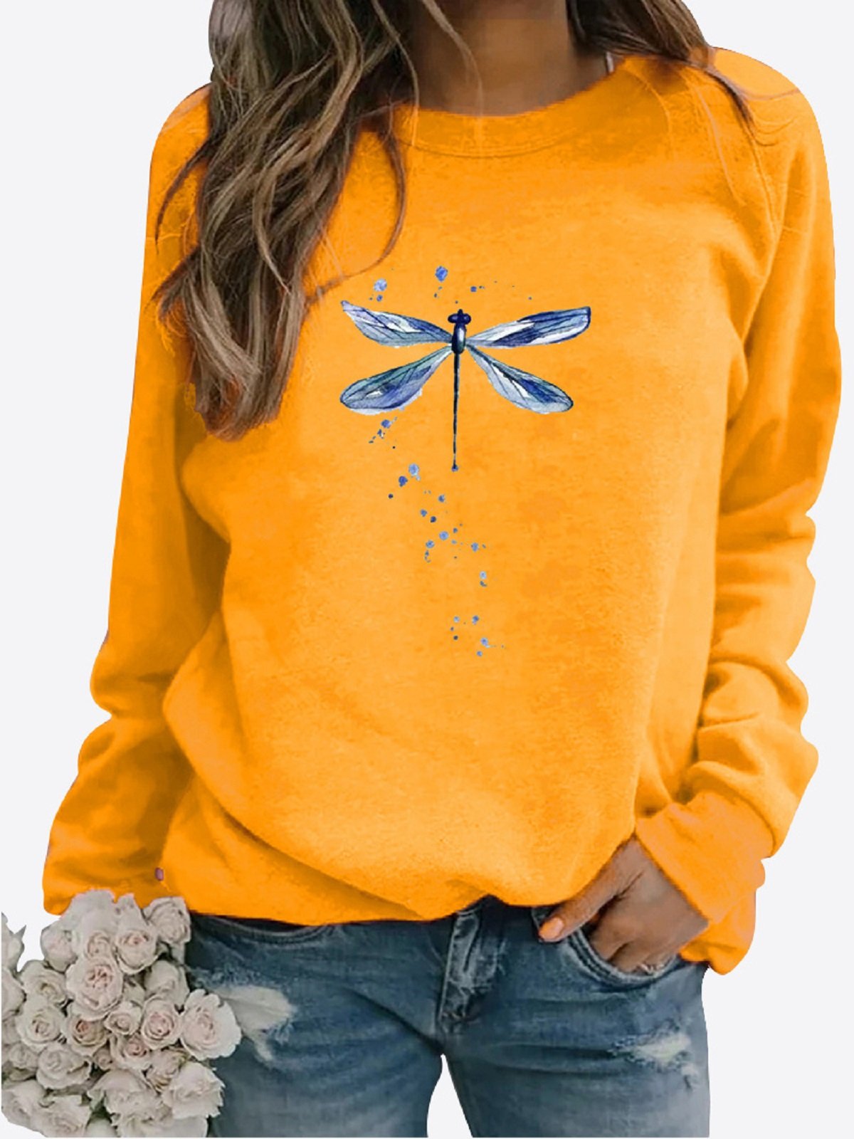 Cotton Casual Sweatshirt