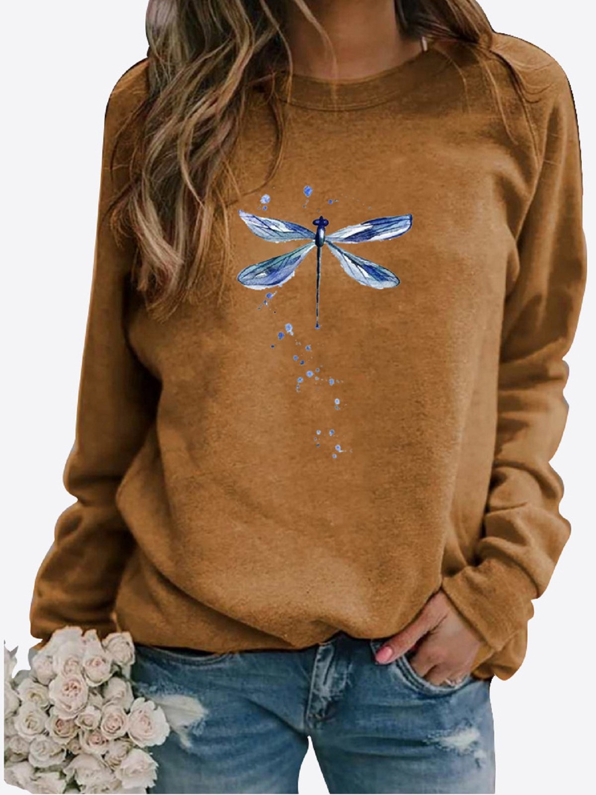 Cotton Casual Sweatshirt