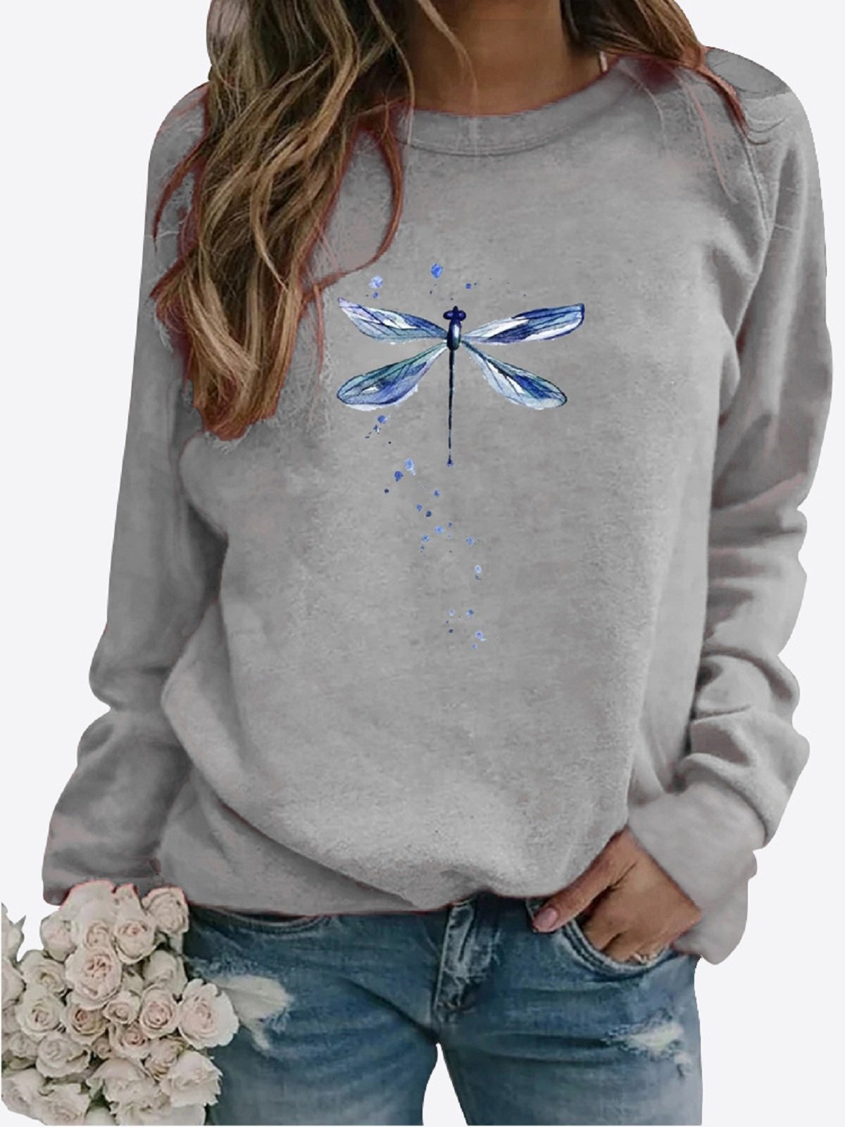 Cotton Casual Sweatshirt