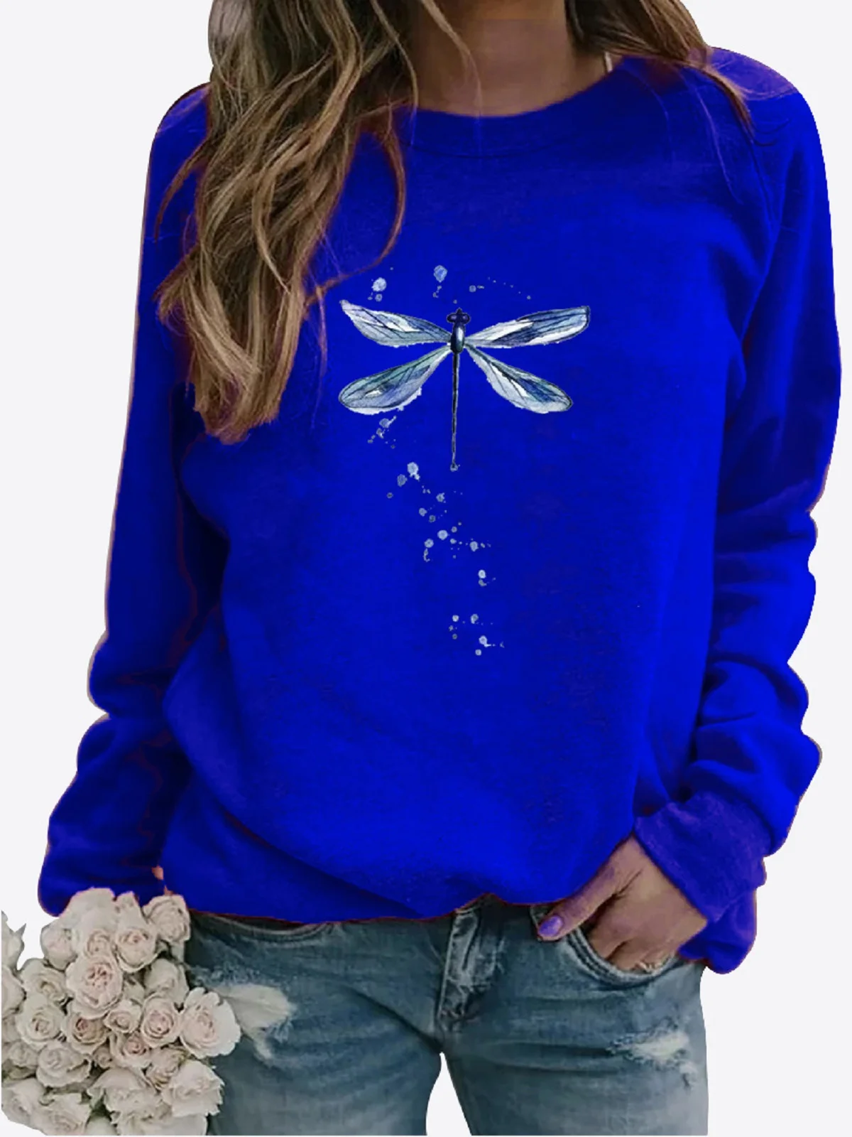 Cotton Casual Sweatshirt