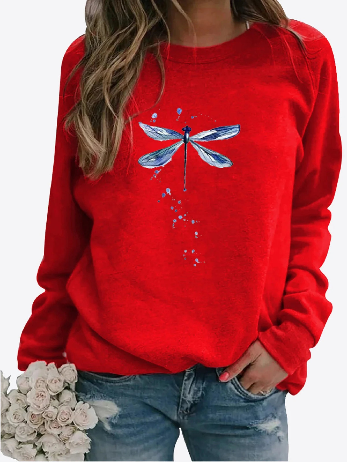 Cotton Casual Sweatshirt