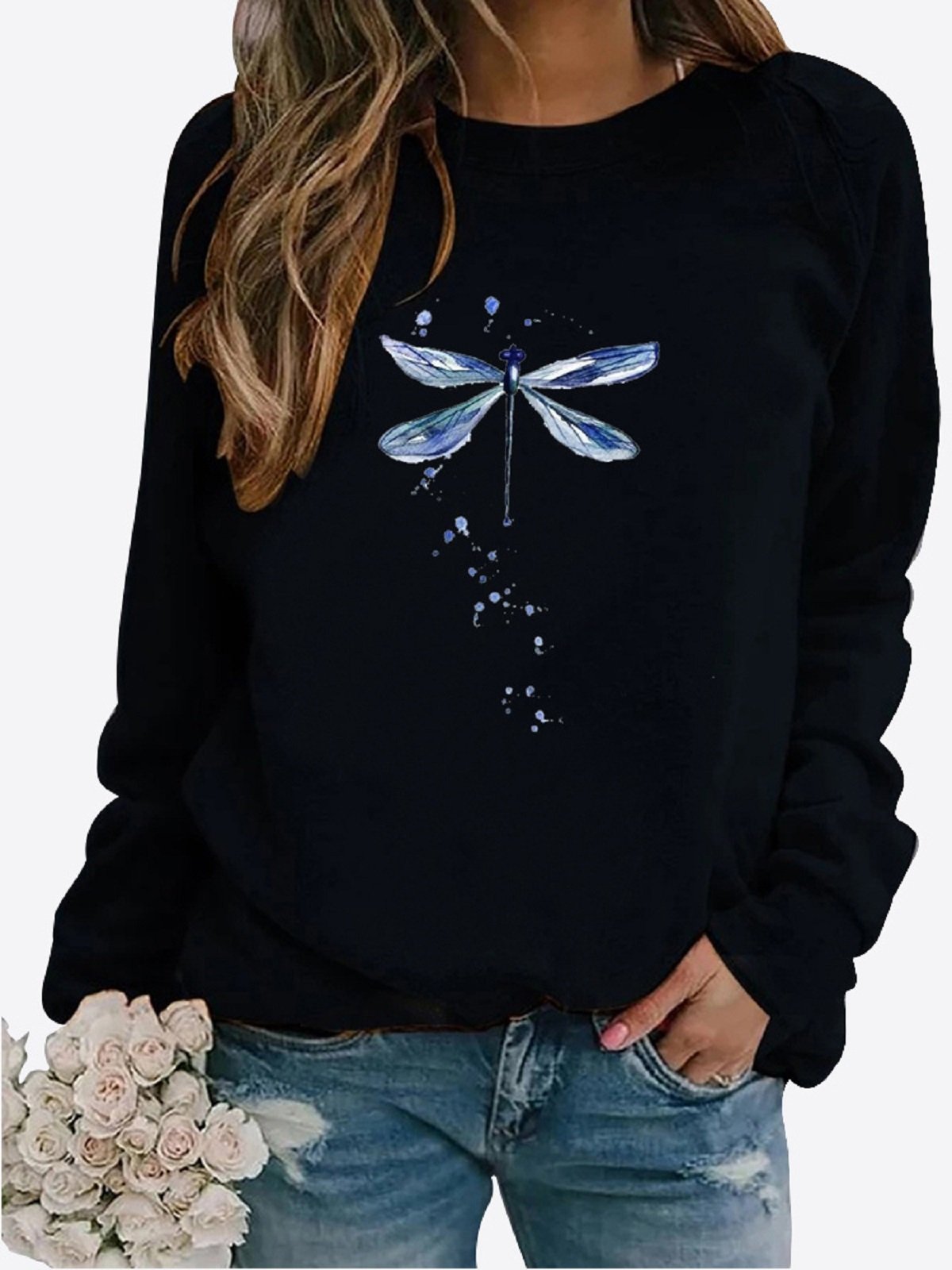 Cotton Casual Sweatshirt