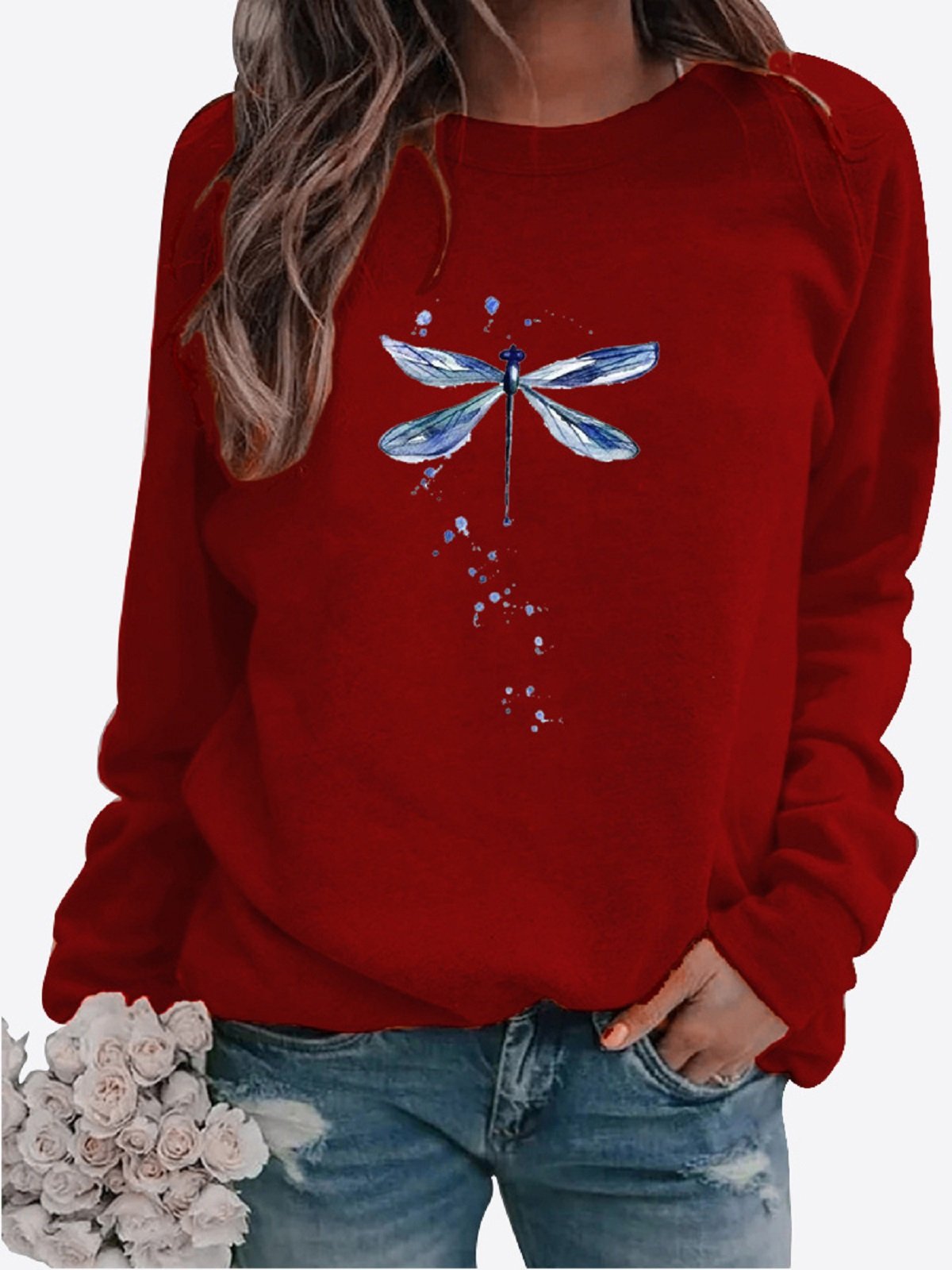 Cotton Casual Sweatshirt