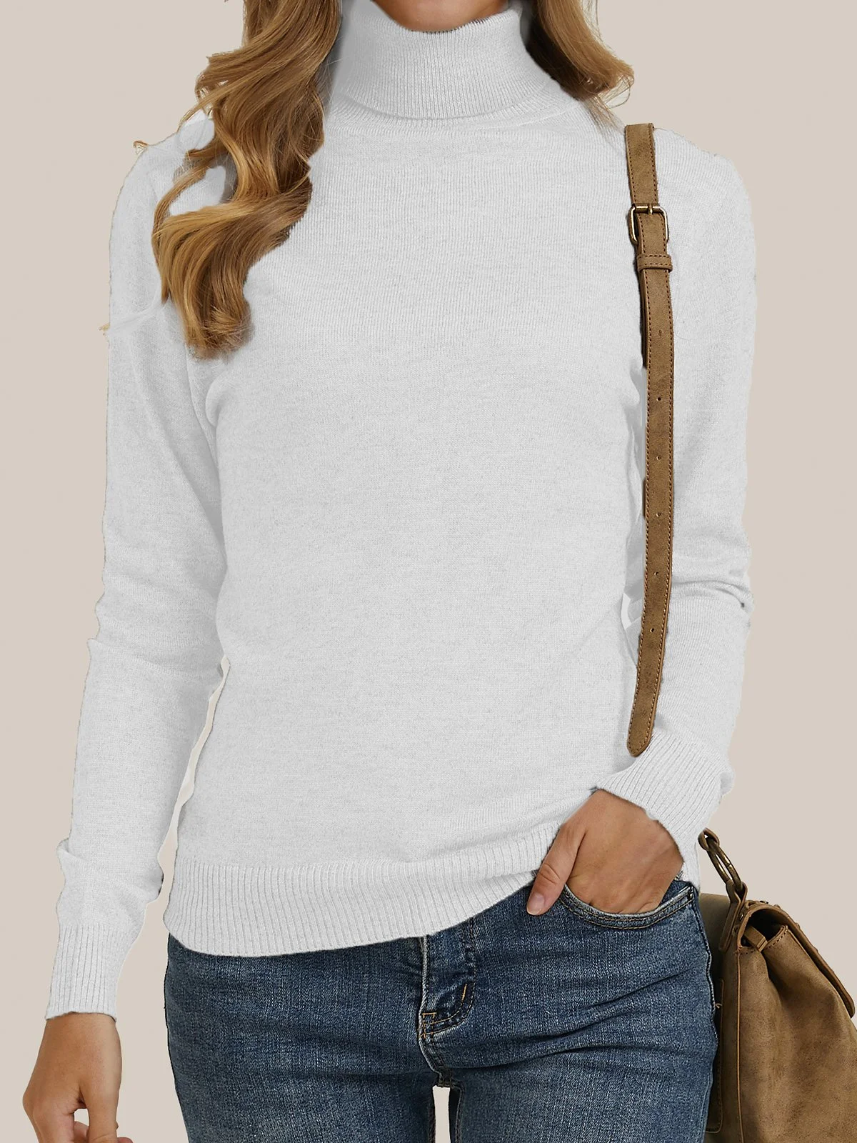 Fit Casual Wool-Blend Sweater