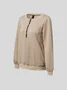 Solid Color Casual Texture Knitted Sweater