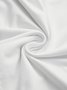 Casual Plain V Neck Tops