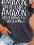 Here Comes Amazon Here Comes Amazon Print Sweatshirt