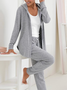 Plain Loose Two Piece Sets