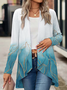 Casual Knitted Loose Shawl Collar  Cardigan Coat