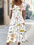Casual Jersey Loose Dress