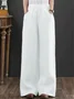 Plain Loose Casual Pants