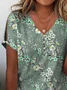 Loose Floral Casual Shirt