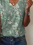 Loose Floral Casual Shirt