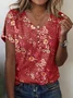 Loose Floral Casual Shirt