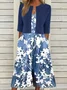 Regular Fit Casual Floral Two Piece Sets