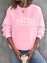 Loose Casual Sweatshirt