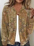 Ethnic Loose Hoodie Casual Jacket