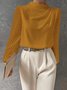 Plain Casual Others Shirt
