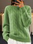 Loose Casual Crew Neck Sweater