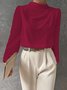 Plain Casual Others Shirt