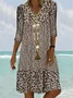 Regular Fit Floral Dresses