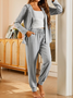 Plain Loose Two Piece Sets