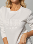 Loose Casual Sweatshirt