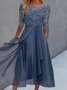 Plain Regular Fit Casual Dresses