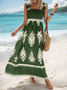 Scramble Loose Casual Spaghetti Dress