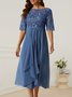 Plain Regular Fit Casual Dresses