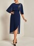 Chiffon Elegant Embroidery Dress