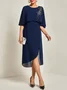 Chiffon Elegant Embroidery Dress