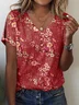 Loose Floral Casual Shirt