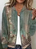 Ethnic Hoodie Casual Jacket